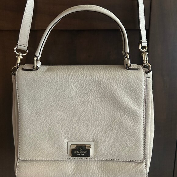 Kate Spade New York MAGNOLIA PARK LARGE LAUREL SATCHEL LEATHER BAG Purse - Picture 4 of 12